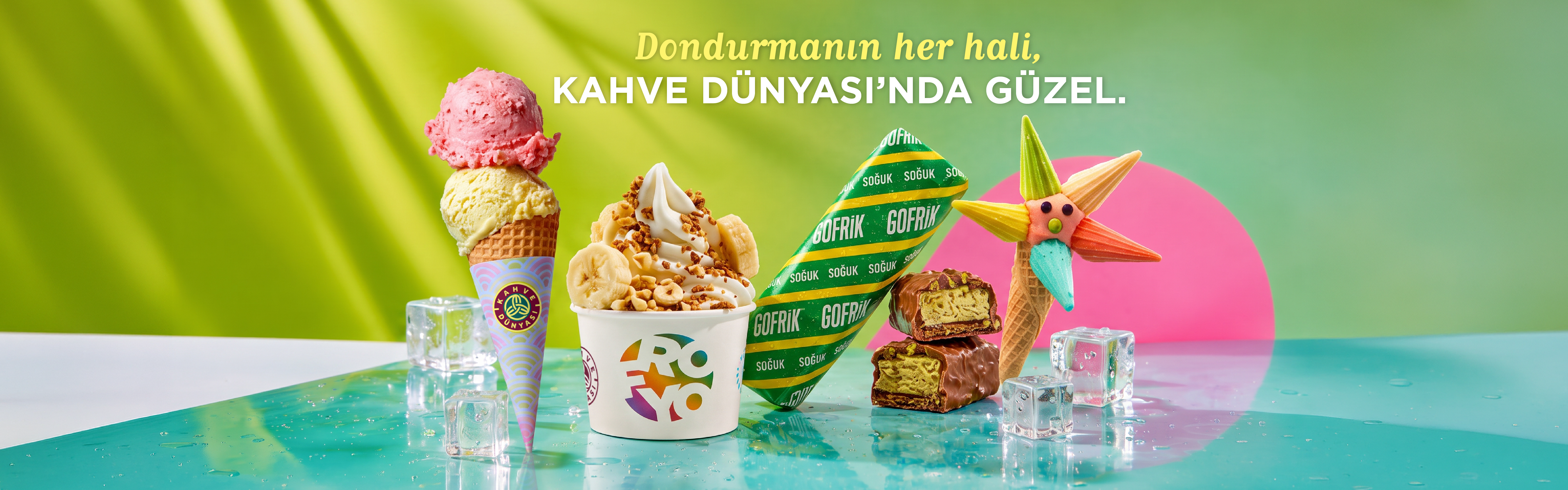 Dondurmanın her hali, Kahve Dünyası'nda güzel